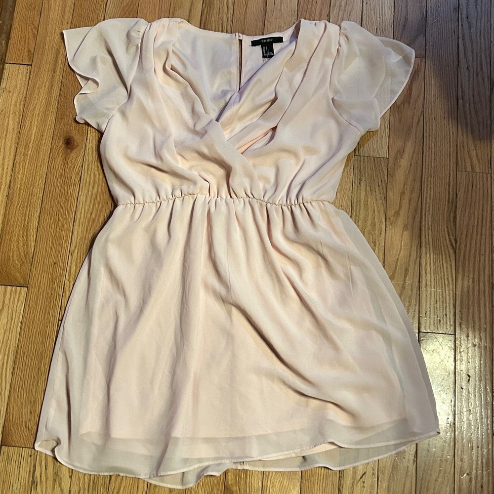 Forever 21 Light Pink Mini Dress